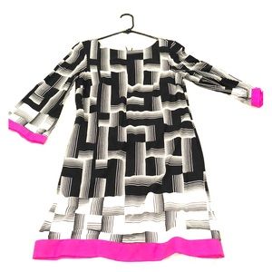 Eliza J retro style shift dress